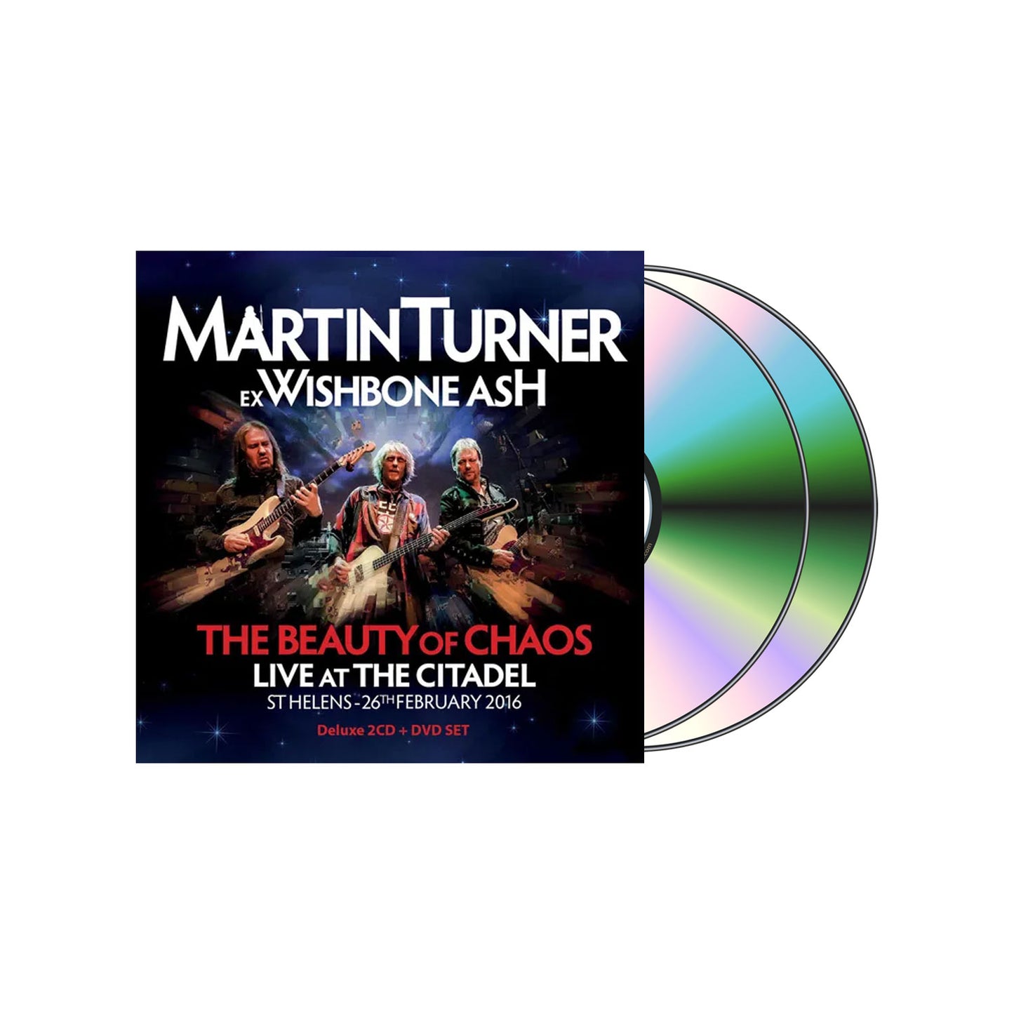 Martin Turner 'The Beauty of Chaos - Live at the Citadel' 2 CD/DVD