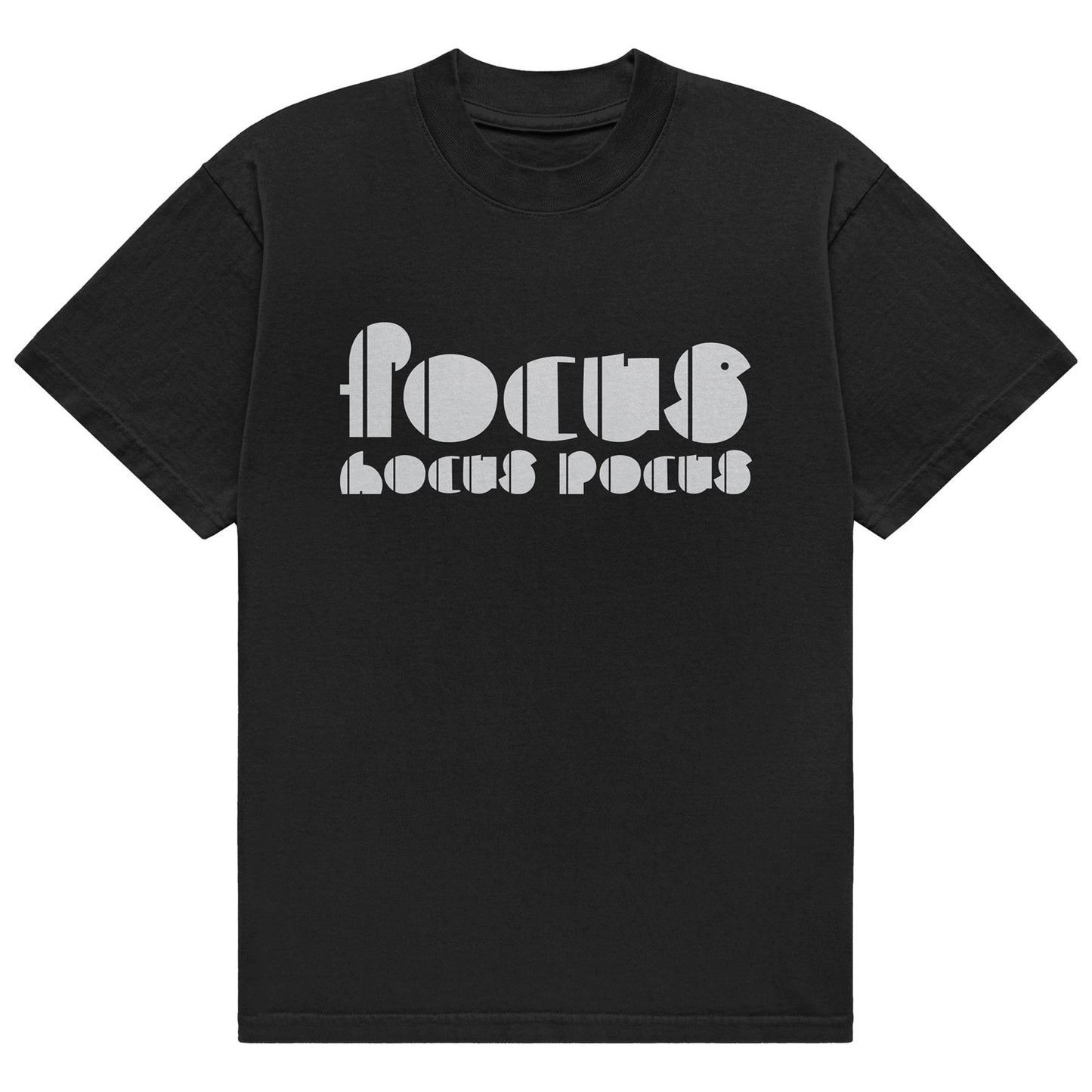 Focus 'Hocus Pocus' Black Tee Shirt