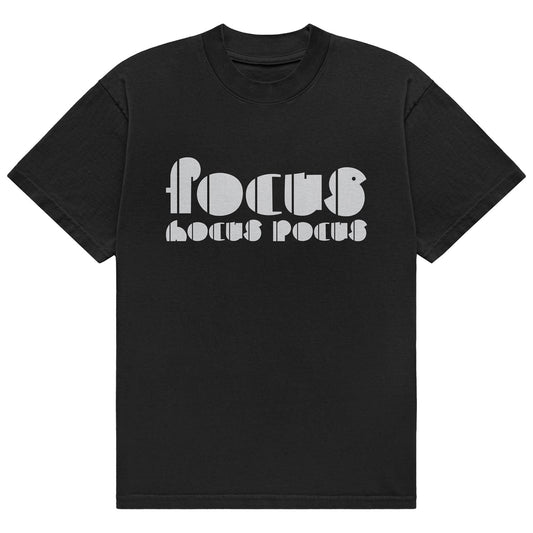 Focus 'Hocus Pocus' Black Tee Shirt