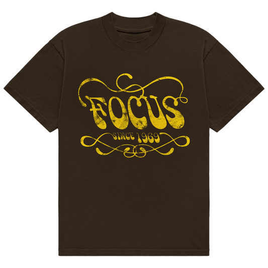 Focus 'Since 1969' Brown Tee Shirt