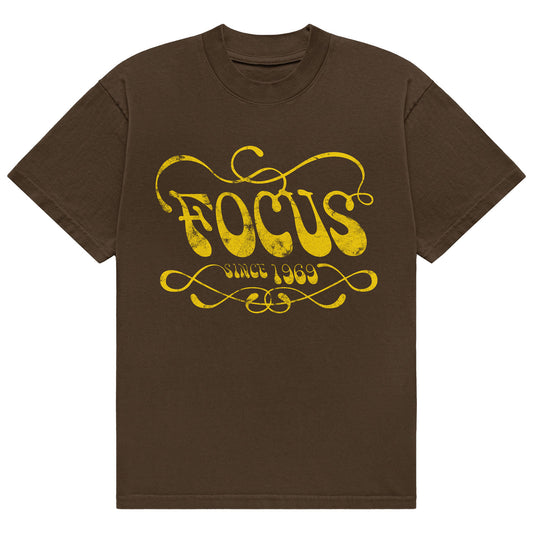 Focus 'Since 1969' Brown Tee Shirt