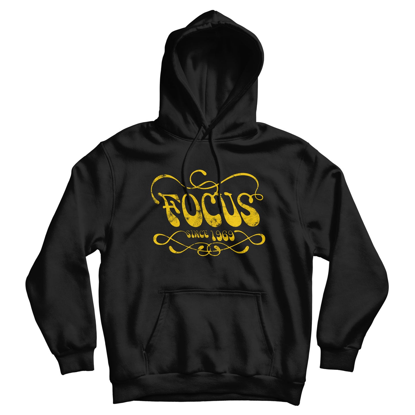 Focus 'Since 1969' Black Hooded Top